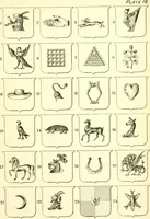 An illustration from Heraldry illustrated. Being a short account of the origin and history of heraldry and an explanation of its nature, with practical directions for drawing and painting coats of arms, to which is added a glossary of the terms used in the science of heraldry .. (1897)