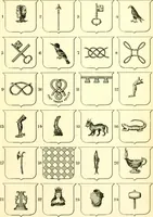 An illustration from Heraldry illustrated. Being a short account of the origin and history of heraldry and an explanation of its nature, with practical directions for drawing and painting coats of arms, to which is added a glossary of the terms used in the science of heraldry .. (1897)