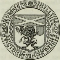 An illustration from Heraldry in Scotland : including a recension of 'The law and practice of heraldry in Scotland' by the late George Seton (1914)