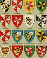 An illustration from The heraldry of the Campbells, with notes on all the males of the family, descriptions of the arms, plates and pedigrees (1920)