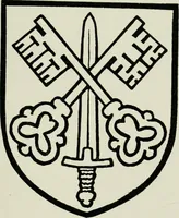 An illustration from Heraldry of the church: a handbook for decorators (1911)