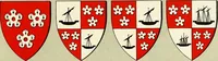An illustration from The heraldry of the Hamiltons : with notes on all the males of the family, description of the arms, plates and pedigrees (1909)