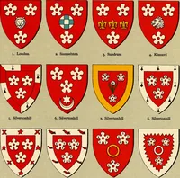 An illustration from The heraldry of the Hamiltons; with notes on all the males of the family, description of the arms, plates and pedigrees (1909)