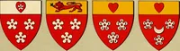 An illustration from The heraldry of the Hamiltons; with notes on all the males of the family, description of the arms, plates and pedigrees (1909)