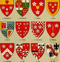 An illustration from The heraldry of the Hamiltons; with notes on all the males of the family, description of the arms, plates and pedigrees (1909)