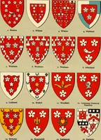 An illustration from The heraldry of the Hamiltons; with notes on all the males of the family, description of the arms, plates and pedigrees (1909)