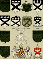 An illustration from The heraldry of the Johnstons : with notes on the different families, their arms and pedigrees (1905)