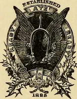 An illustration from The heraldry of the Johnstons : with notes on the different families, their arms and pedigrees (1905)