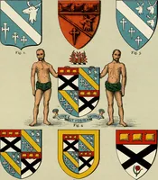 An illustration from The heraldry of the Johnstons : with notes on the different families, their arms and pedigrees (1905)