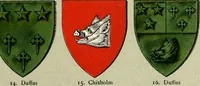 An illustration from The heraldry of the Murrays : with notes on all the males of the family, descriptions of the arms, plates and pedigrees (1910)
