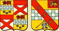 An illustration from The heraldry of the Stewarts : with notes on all the males of the family, descriptions of the arms, plates and pedigrees (1906)