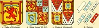 An illustration from The heraldry of the Stewarts : with notes on all the males of the family, descriptions of the arms, plates and pedigrees (1906)