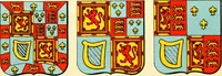 An illustration from The heraldry of the Stewarts : with notes on all the males of the family, descriptions of the arms, plates and pedigrees (1906)