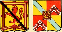 An illustration from The heraldry of the Stewarts : with notes on all the males of the family, descriptions of the arms, plates and pedigrees (1906)