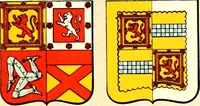 An illustration from The heraldry of the Stewarts : with notes on all the males of the family, descriptions of the arms, plates and pedigrees (1906)