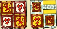 An illustration from The heraldry of the Stewarts : with notes on all the males of the family, descriptions of the arms, plates and pedigrees (1906)