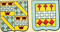 An illustration from The heraldry of the Stewarts : with notes on all the males of the family, descriptions of the arms, plates and pedigrees (1906)