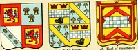 An illustration from The heraldry of the Stewarts : with notes on all the males of the family, descriptions of the arms, plates and pedigrees (1906)