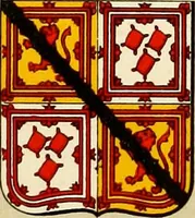 An illustration from The heraldry of the Stewarts : with notes on all the males of the family, descriptions of the arms, plates and pedigrees (1906)