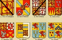 An illustration from The heraldry of the Stewarts : with notes on all the males of the family, descriptions of the arms, plates and pedigrees (1906)
