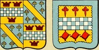 An illustration from The heraldry of the Stewarts : with notes on all the males of the family, descriptions of the arms, plates and pedigrees (1906)