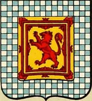 An illustration from The heraldry of the Stewarts : with notes on all the males of the family, descriptions of the arms, plates and pedigrees (1906)