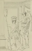 An illustration from Herculanum et Pompéi, recueil général des peintures, bronzes, mosaïques, etc., découverts jusqu'à ce jour, et reproduits d'apreès Le antichita di Ercolano, Il Museo borbonico, et tous les ouvrages analogues (1870)