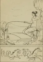 An illustration from Herculanum et Pompéi, recueil général des peintures, bronzes, mosaïques, etc., découverts jusqu'à ce jour, et reproduits d'apreès Le antichita di Ercolano, Il Museo borbonico, et tous les ouvrages analogues (1870)