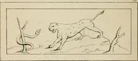 An illustration from Herculanum et Pompéi, recueil général des peintures, bronzes, mosaïques, etc., découverts jusqu'à ce jour, et reproduits d'apreès Le antichita di Ercolano, Il Museo borbonico, et tous les ouvrages analogues (1870)