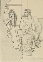 An illustration from Herculanum et Pompéi, recueil général des peintures, bronzes, mosaïques, etc., découverts jusqu'à ce jour, et reproduits d'apreès Le antichita di Ercolano, Il Museo borbonico, et tous les ouvrages analogues (1870)