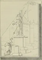 An illustration from Herculanum et Pompéi, recueil général des peintures, bronzes, mosaïques, etc., découverts jusqu'à ce jour, et reproduits d'apreès Le antichita di Ercolano, Il Museo borbonico, et tous les ouvrages analogues (1870)