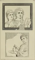 An illustration from Herculanum et Pompéi, recueil général des peintures, bronzes, mosaïques, etc., découverts jusqu'à ce jour, et reproduits d'apreès Le antichita di Ercolano, Il Museo borbonico, et tous les ouvrages analogues (1870)