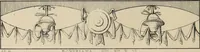 An illustration from Herculanum et Pompéi, recueil général des peintures, bronzes, mosaïques, etc., découverts jusqu'à ce jour, et reproduits d'apreès Le antichita di Ercolano, Il Museo borbonico, et tous les ouvrages analogues (1870)