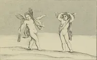 An illustration from Herculanum et Pompéi, recueil général des peintures, bronzes, mosaïques, etc., découverts jusqu'à ce jour, et reproduits d'apreès Le antichita di Ercolano, Il Museo borbonico, et tous les ouvrages analogues (1870)