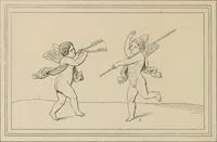 An illustration from Herculanum et Pompéi, recueil général des peintures, bronzes, mosaïques, etc., découverts jusqu'à ce jour, et reproduits d'apreès Le antichita di Ercolano, Il Museo borbonico, et tous les ouvrages analogues (1870)