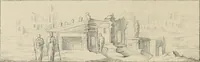 An illustration from Herculanum et Pompéi, recueil général des peintures, bronzes, mosaïques, etc., découverts jusqu'à ce jour, et reproduits d'apreès Le antichita di Ercolano, Il Museo borbonico, et tous les ouvrages analogues (1870)