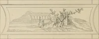 An illustration from Herculanum et Pompéi, recueil général des peintures, bronzes, mosaïques, etc., découverts jusqu'à ce jour, et reproduits d'apreès Le antichita di Ercolano, Il Museo borbonico, et tous les ouvrages analogues (1870)
