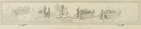 An illustration from Herculanum et Pompéi, recueil général des peintures, bronzes, mosaïques, etc., découverts jusqu'à ce jour, et reproduits d'apreès Le antichita di Ercolano, Il Museo borbonico, et tous les ouvrages analogues (1870)