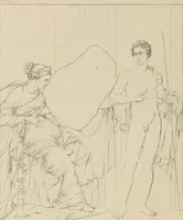 An illustration from Herculanum et Pompéi, recueil général des peintures, bronzes, mosaïques, etc., découverts jusqu'à ce jour, et reproduits d'apreès Le antichita di Ercolano, Il Museo borbonico, et tous les ouvrages analogues (1870)
