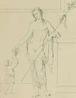 An illustration from Herculanum et Pompéi, recueil général des peintures, bronzes, mosaïques, etc., découverts jusqu'à ce jour, et reproduits d'apreès Le antichita di Ercolano, Il Museo borbonico, et tous les ouvrages analogues (1870)