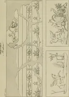 An illustration from Herculanum et Pompéi, recueil général des peintures, bronzes, mosaïques, etc., découverts jusqu'à ce jour, et reproduits d'apreès Le antichita di Ercolano, Il Museo borbonico, et tous les ouvrages analogues (1870)