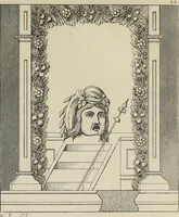 An illustration from Herculanum et Pompéi, recueil général des peintures, bronzes, mosaïques, etc., découverts jusqu'à ce jour, et reproduits d'apreès Le antichita di Ercolano, Il Museo borbonico, et tous les ouvrages analogues (1870)