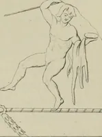 An illustration from Herculanum et Pompéi, recueil général des peintures, bronzes, mosaïques, etc., découverts jusqu'à ce jour, et reproduits d'apreès Le antichita di Ercolano, Il Museo borbonico, et tous les ouvrages analogues (1870)