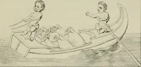 An illustration from Herculanum et Pompéi, recueil général des peintures, bronzes, mosaïques, etc., découverts jusqu'à ce jour, et reproduits d'apreès Le antichita di Ercolano, Il Museo borbonico, et tous les ouvrages analogues (1870)