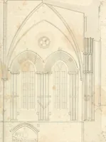 An illustration from The history and antiquities of the cathedral church of Hereford : illustrated by a series of engravings of views, elevations, and plans of that edifice, with biographical anecdotes of eminent persons connected with the establishment (1831)