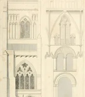 An illustration from The history and antiquities of the cathedral church of Hereford : illustrated by a series of engravings of views, elevations, and plans of that edifice, with biographical anecdotes of eminent persons connected with the establishment (1831)