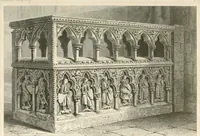 An illustration from The history and antiquities of the cathedral church of Hereford : illustrated by a series of engravings of views, elevations, and plans of that edifice, with biographical anecdotes of eminent persons connected with the establishment (1831)