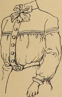 An illustration from The heritage of dress; being notes on the history and evolution of clothes (1912)