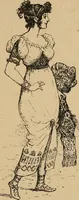 An illustration from The heritage of dress; being notes on the history and evolution of clothes (1912)