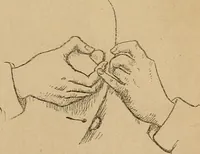 An illustration from The heritage of dress; being notes on the history and evolution of clothes (1912)